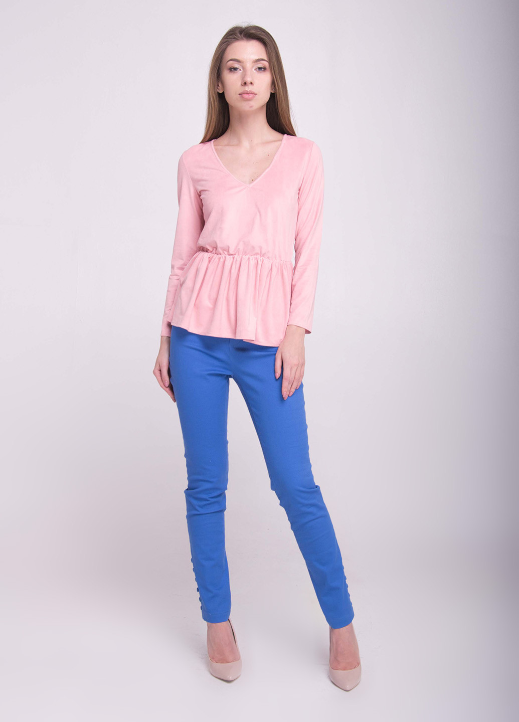 Розовая демисезонная блуза VMMA