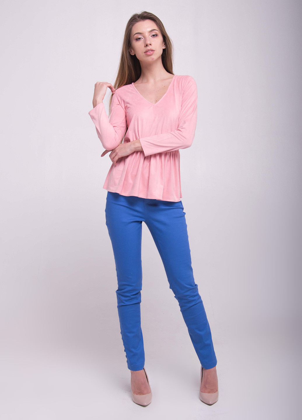 Розовая демисезонная блуза VMMA