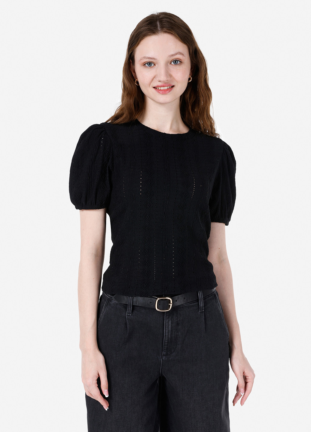 Чёрная блуза Colin's