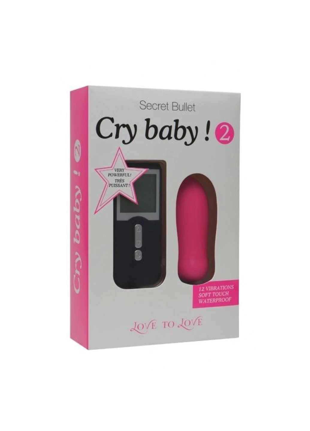Віброяйце з пультом Cry Baby 2 Love To Love (252612452)