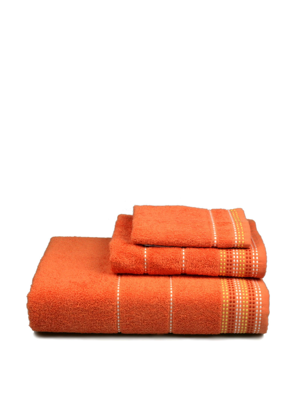 Home Line полотенце, 70х140 см геометрический оранжевый производство - Турция