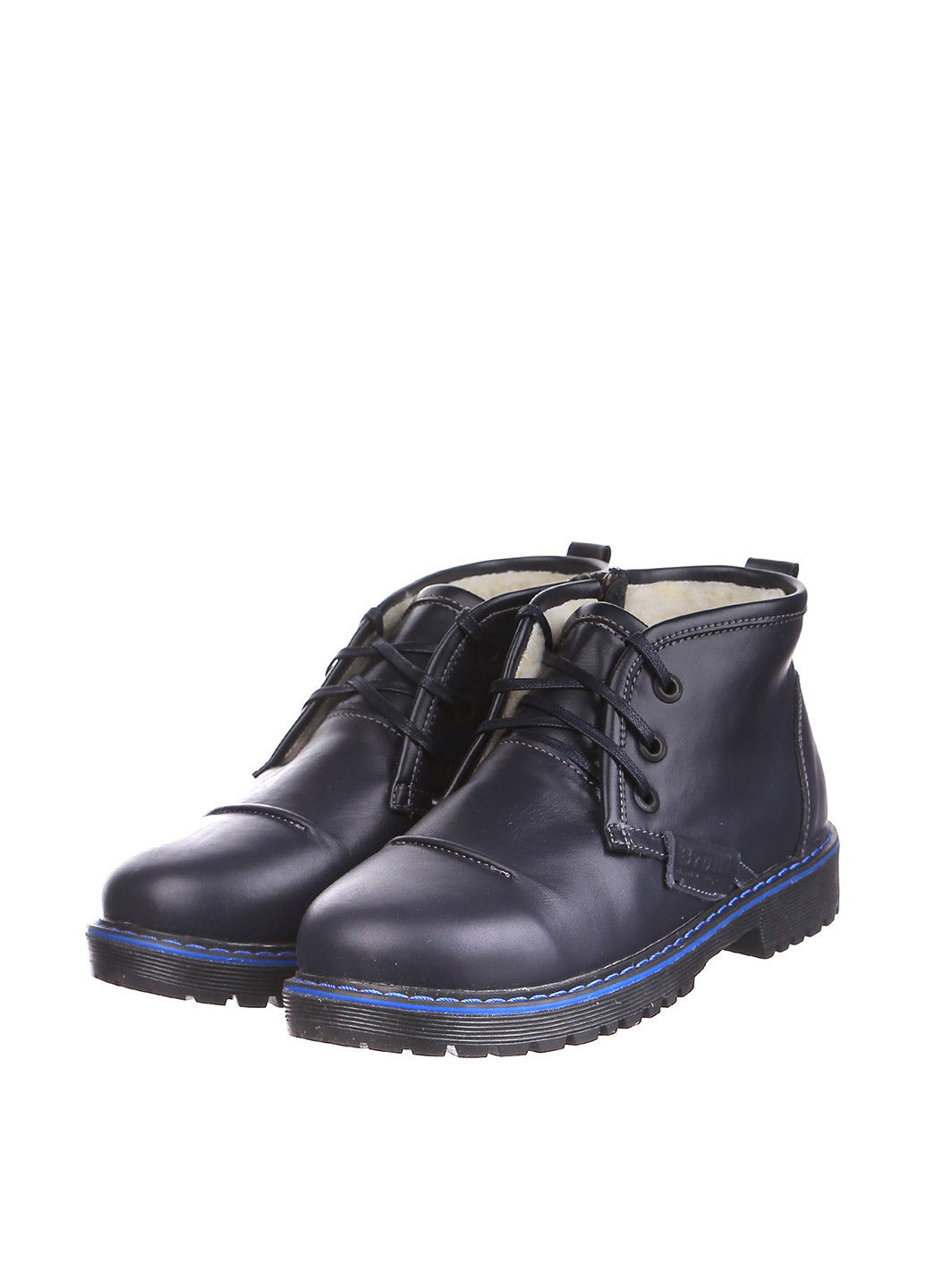 Темно-синие кэжуал зимние ботинки Broni