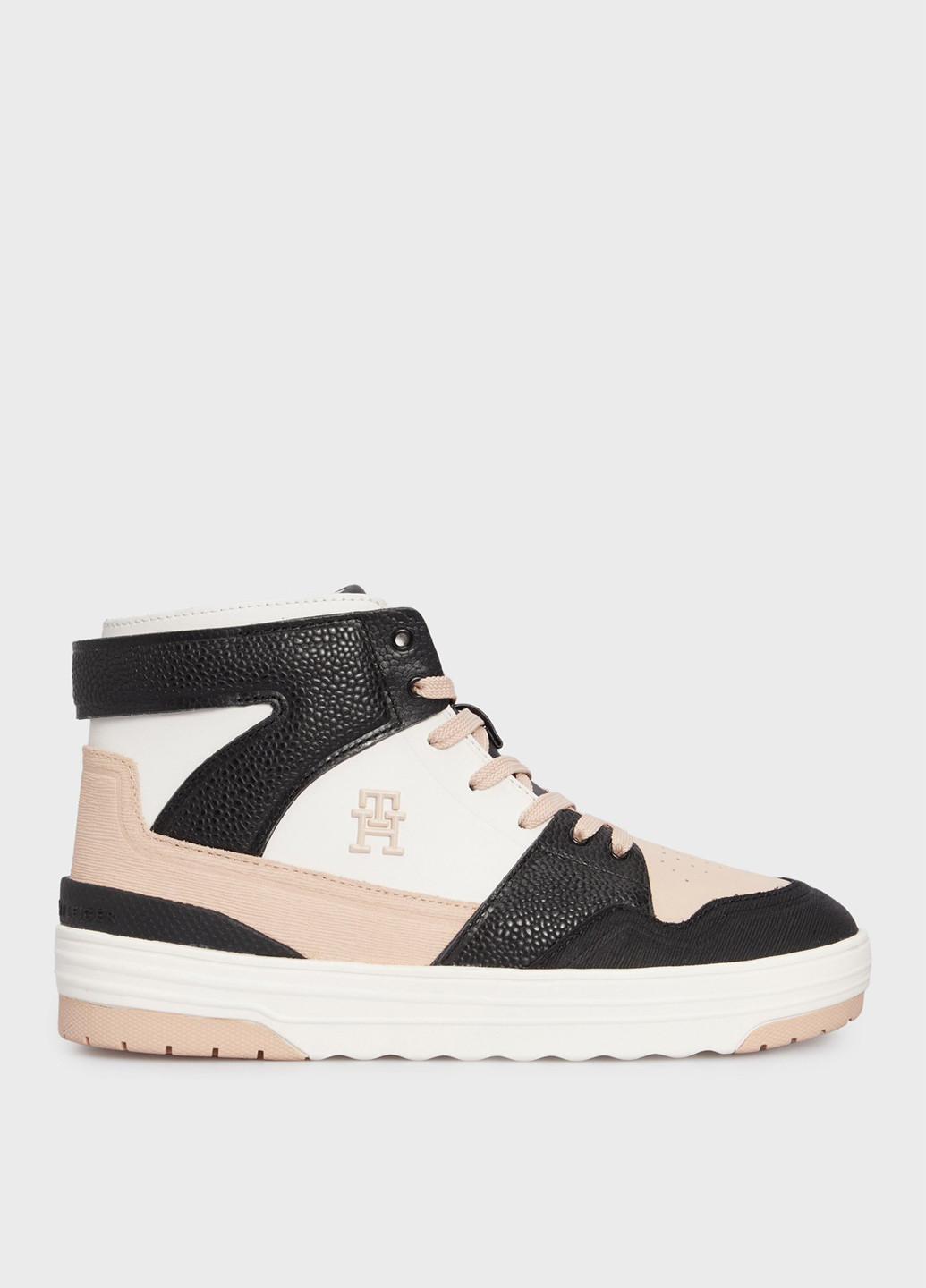 Зимние ботинки Tommy Hilfiger с логотипом, с белой подошвой