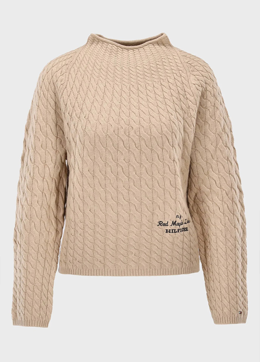 Бежевий зимовий светр Tommy Hilfiger