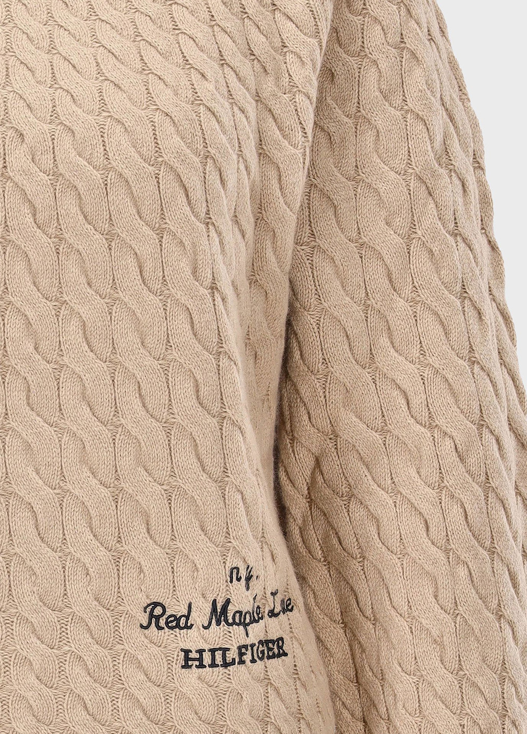 Бежевий зимовий светр Tommy Hilfiger