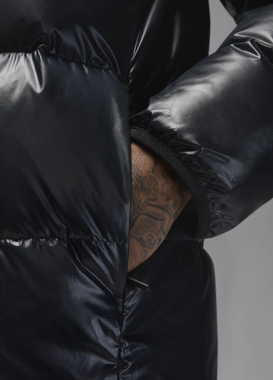 Чорна зимня куртка fv7271-010 Jordan Air Flight