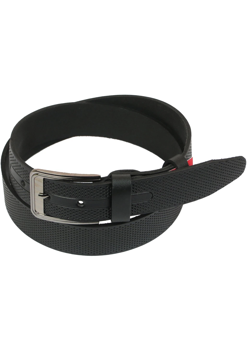 Чоловік шкіряний ремінь 114-134х4 см Skipper (233420712)