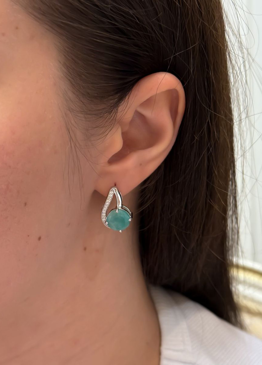 Серьги Silver Flame (307258541)