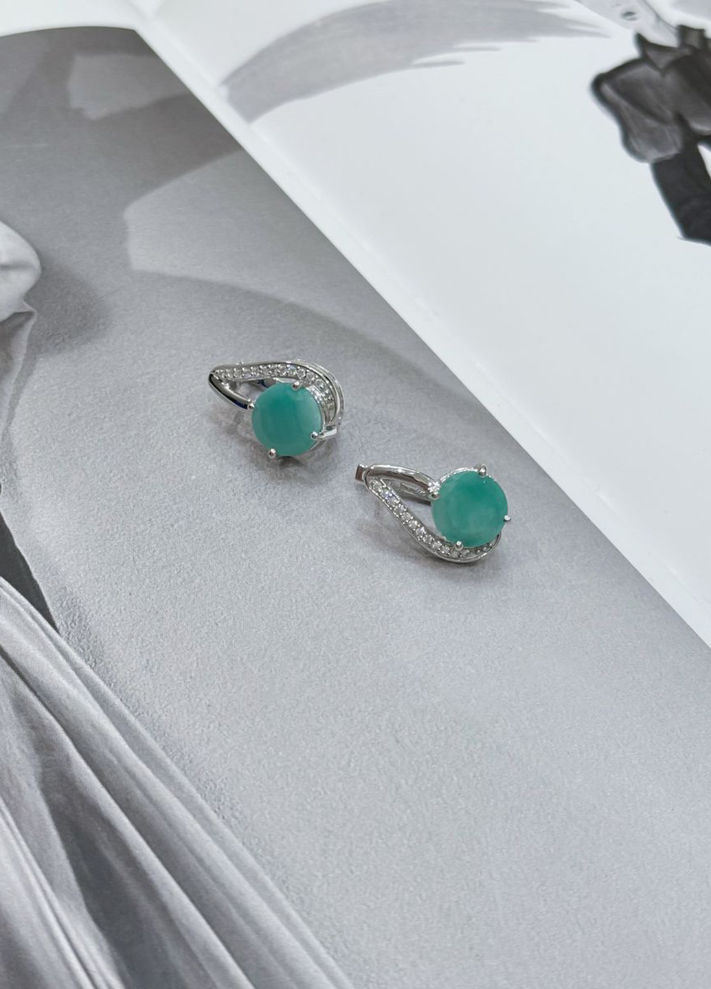 Серьги Silver Flame (307258541)