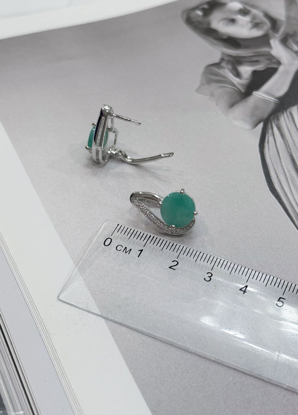 Серьги Silver Flame (307258541)