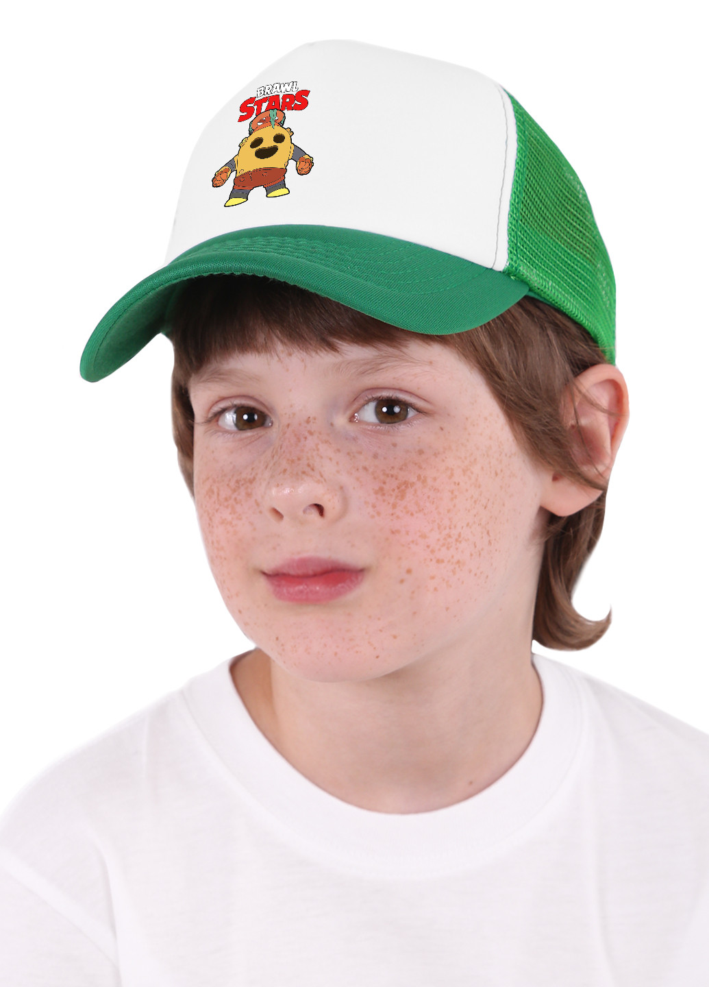 Кепка Тракер дитяча Спайк Бравл Старс (Spike Brawl Stars) (33404-1005) MobiPrint (220769626)