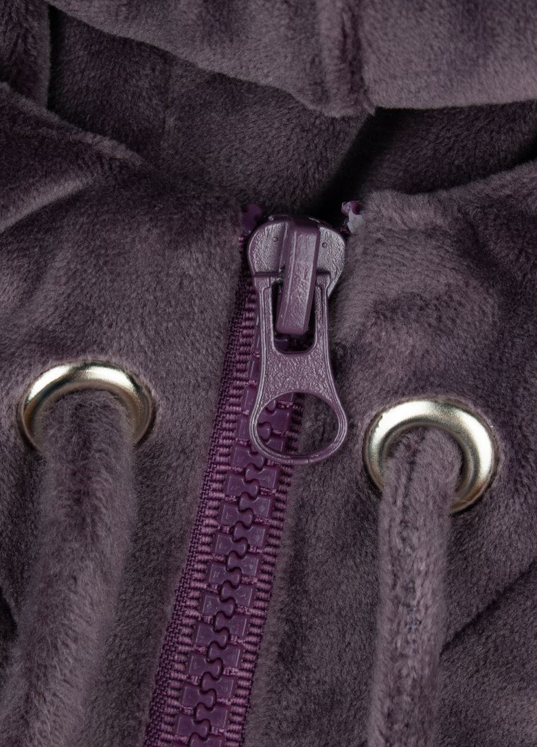 Костюм велюровий на хутрі фіолетовий для дівчинки Yumster (252059001)