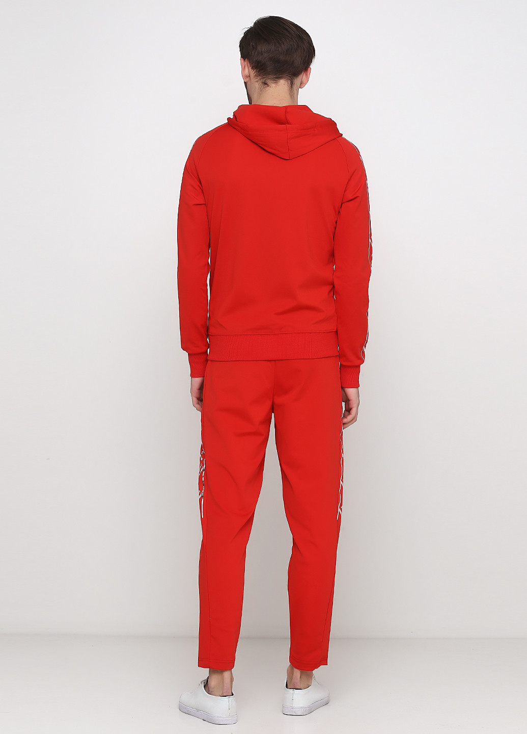 Червоний демісезонний костюм (толстовка, брюки) Madoc Jeans