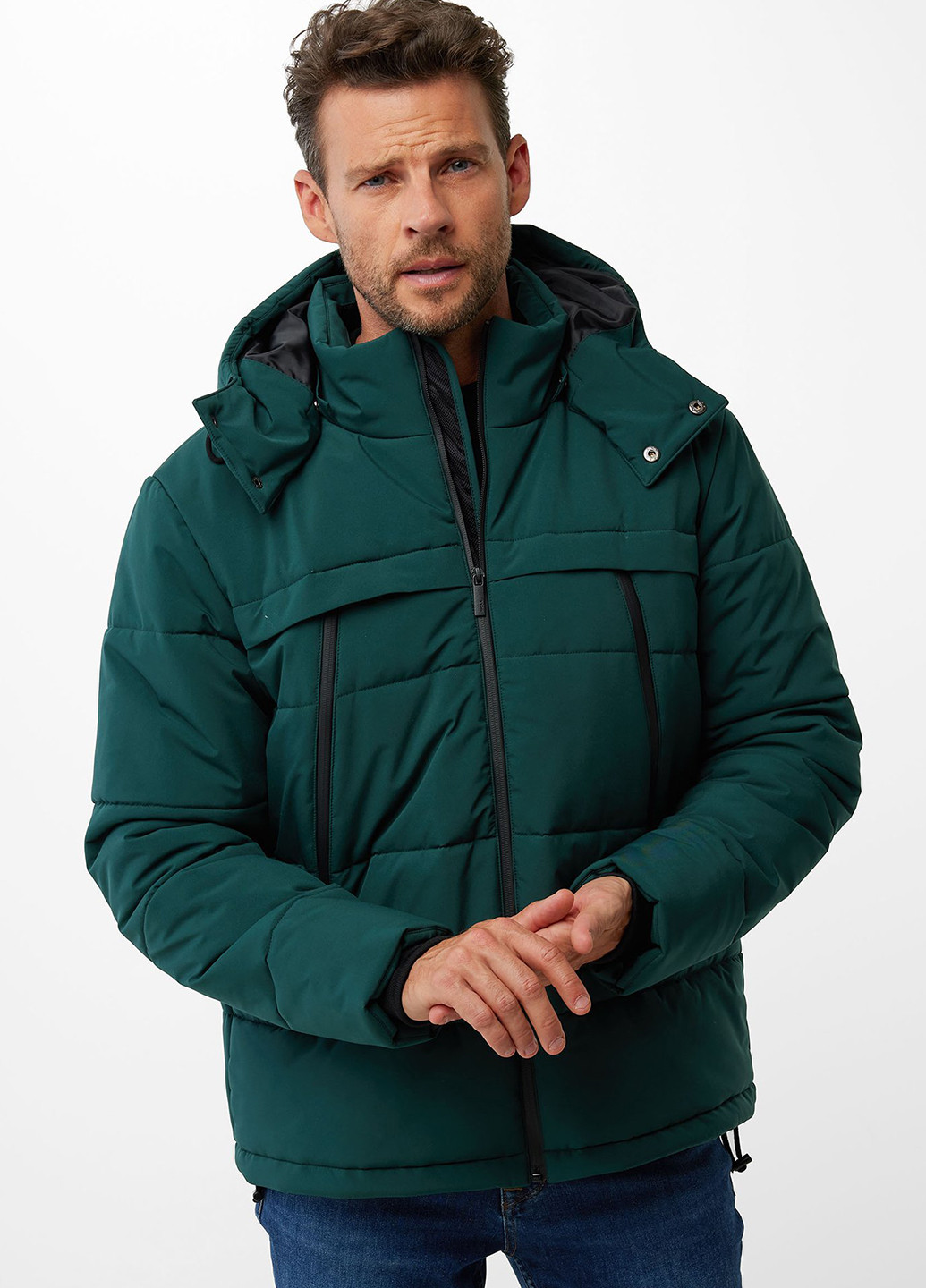 Зелена зимня куртка Mexx