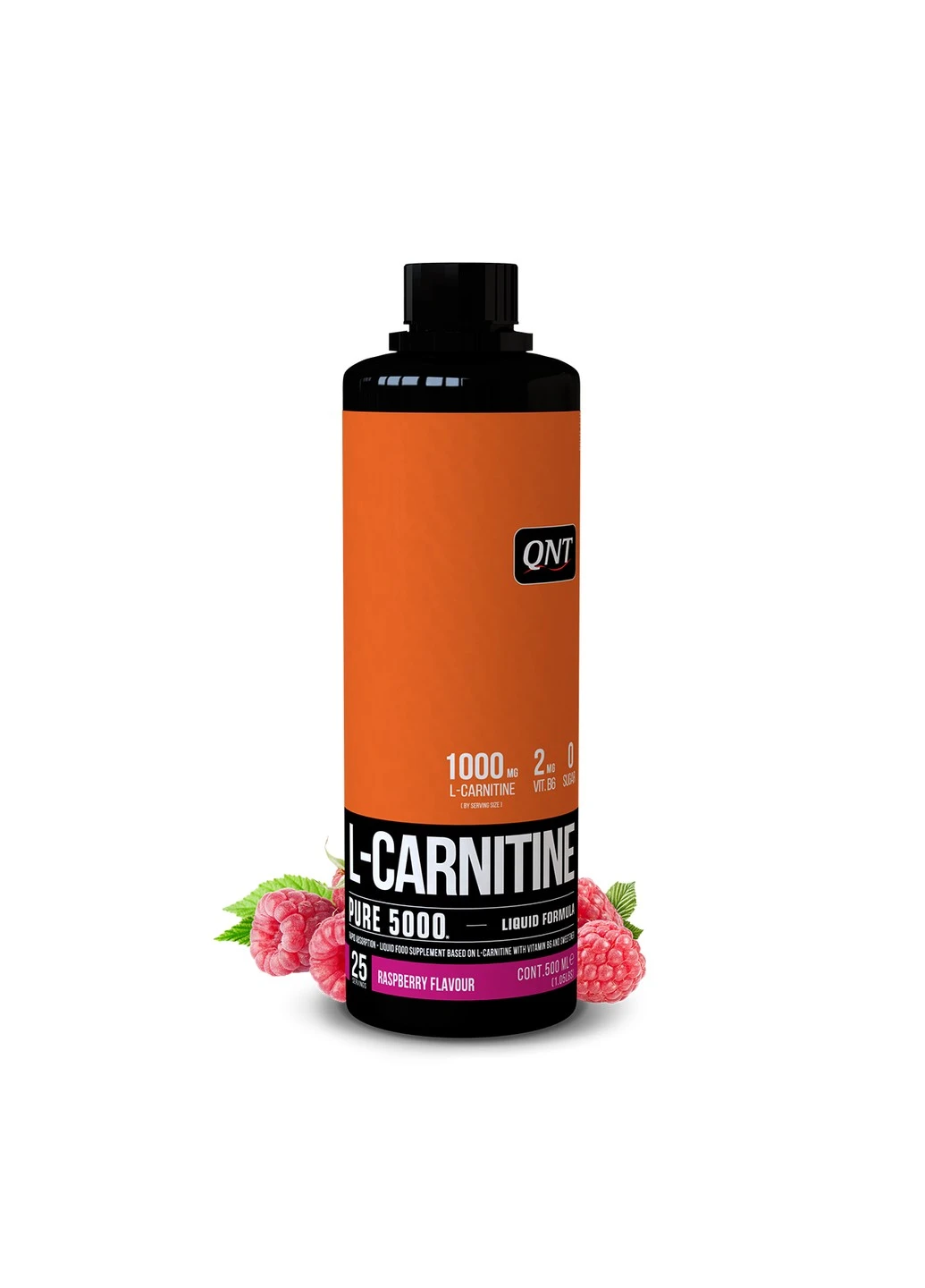 L-карнитин L-Carnitine liquid 500 мл Малина QNT (255362849)