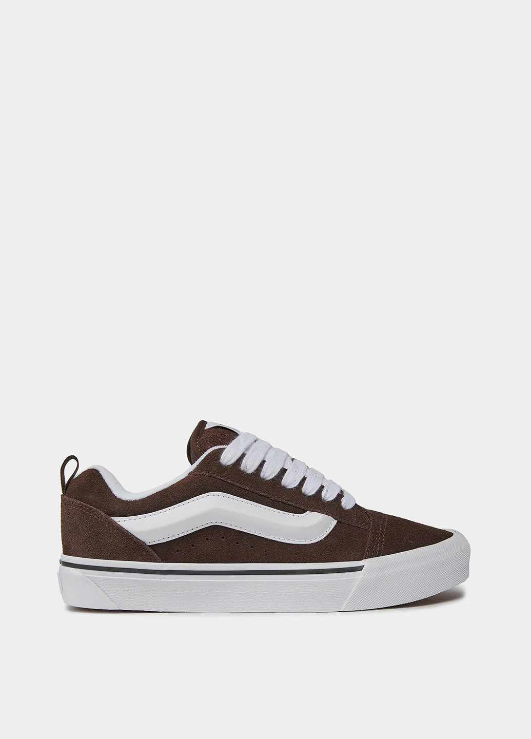 Коричневые кеды Vans с перфорацией