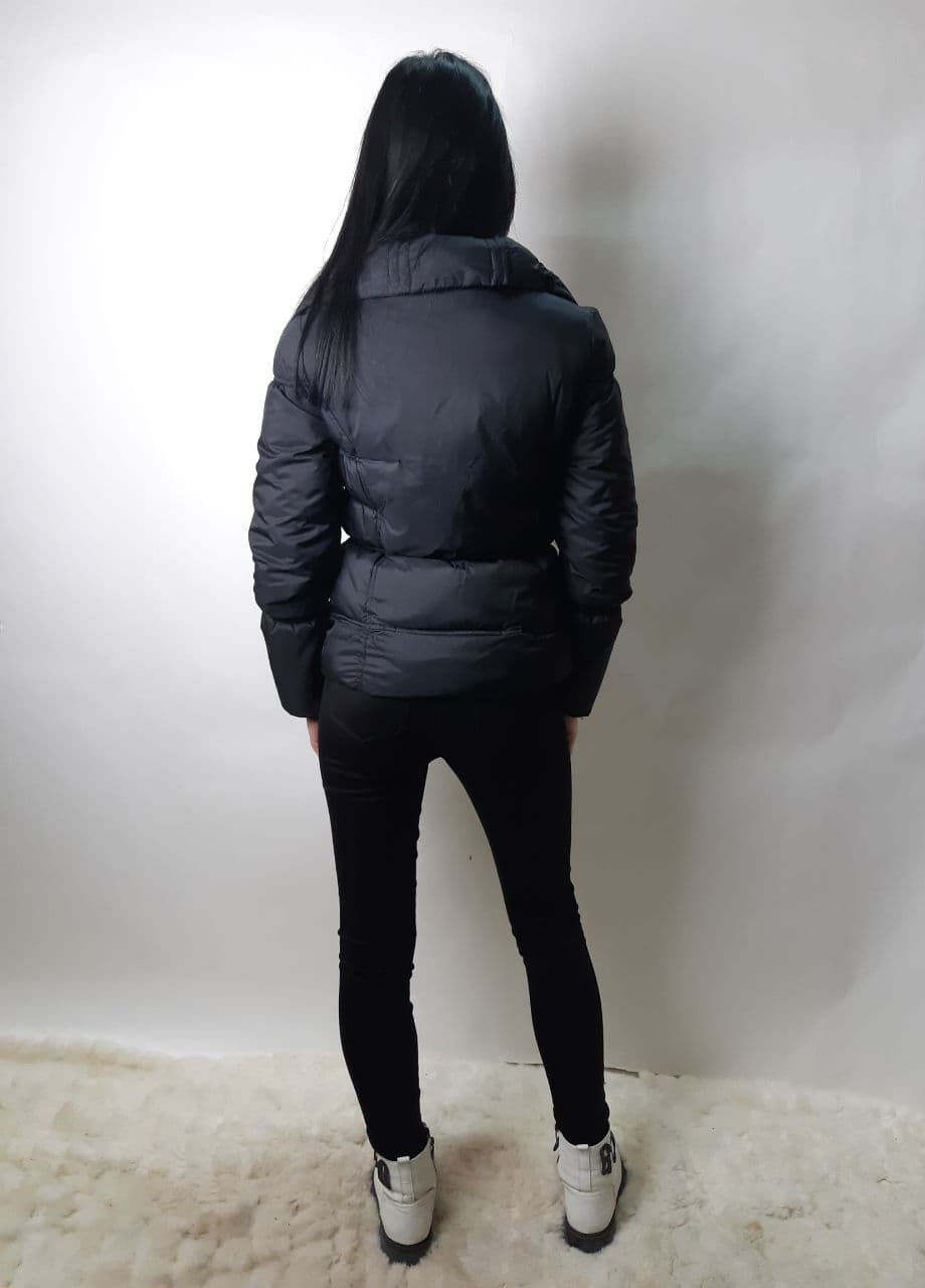 Черная демисезонная куртка Silvian Heach