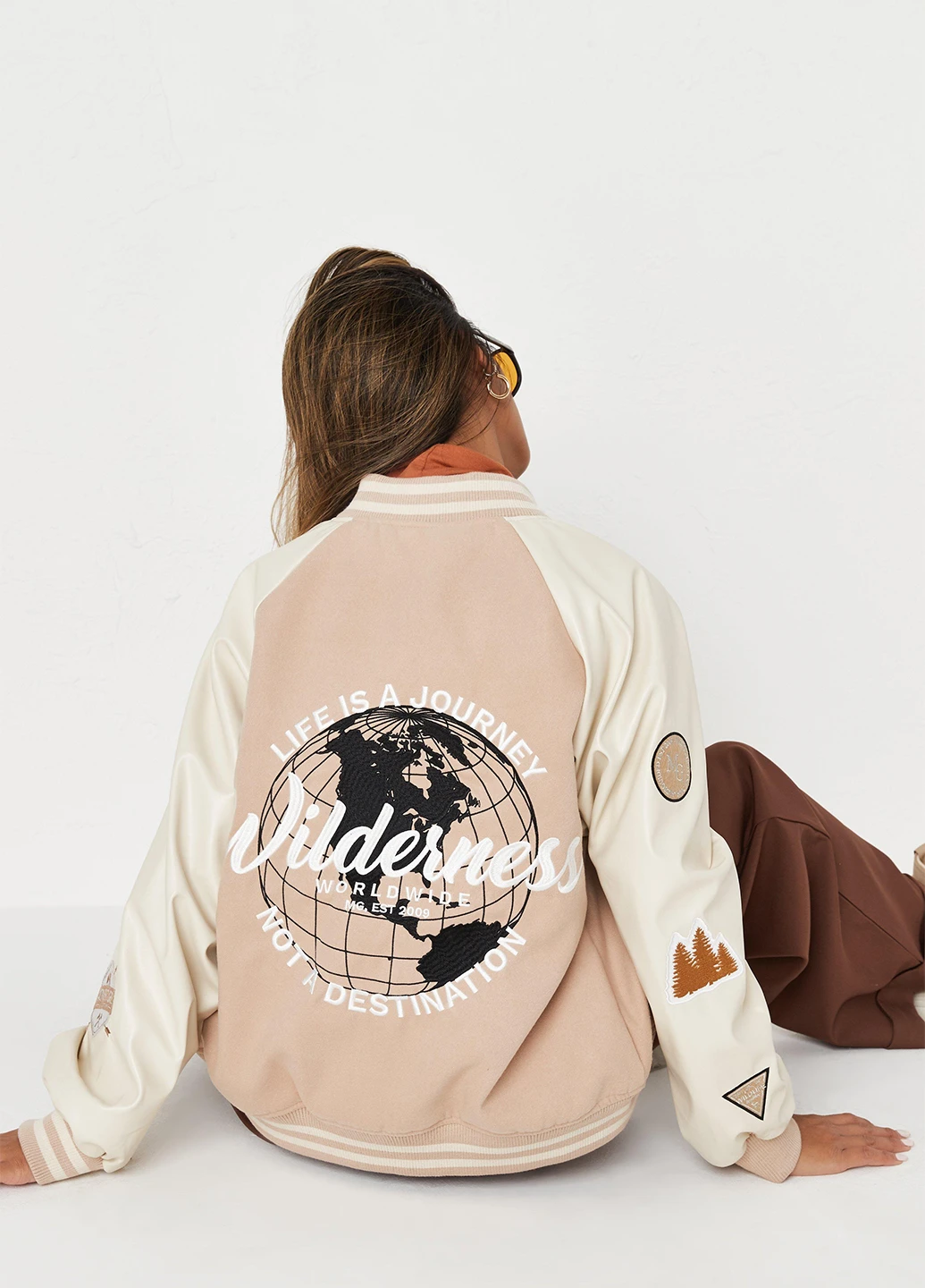Бомбер Missguided на кнопках (260955401)
