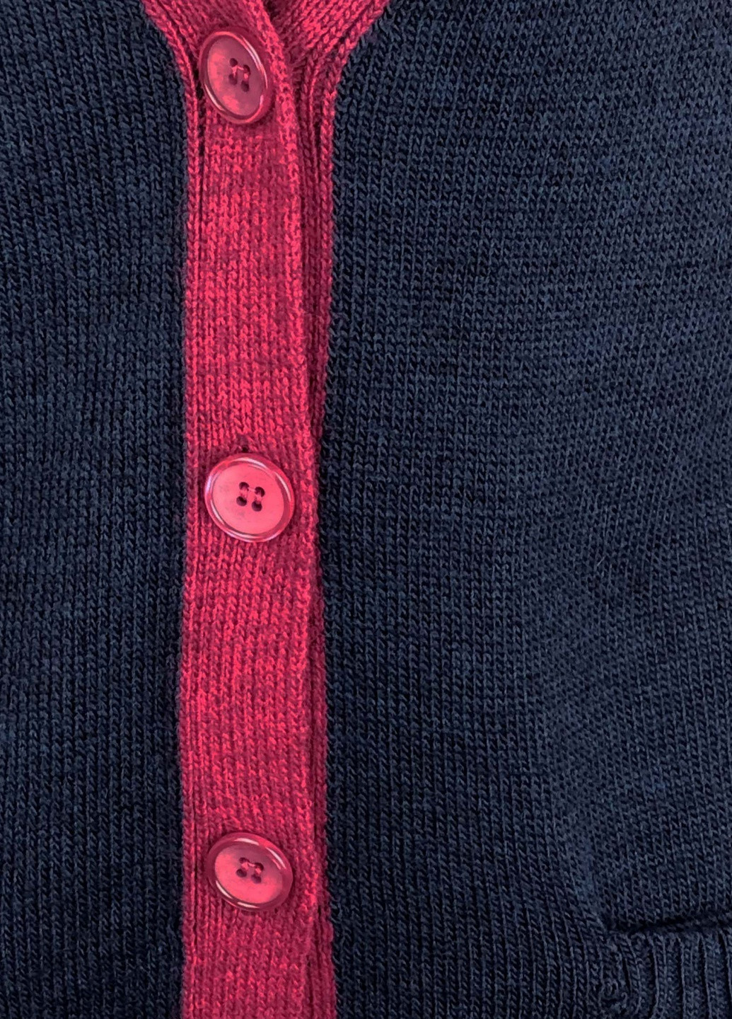 Синий демисезонный свитер-кардиган Rinascimento