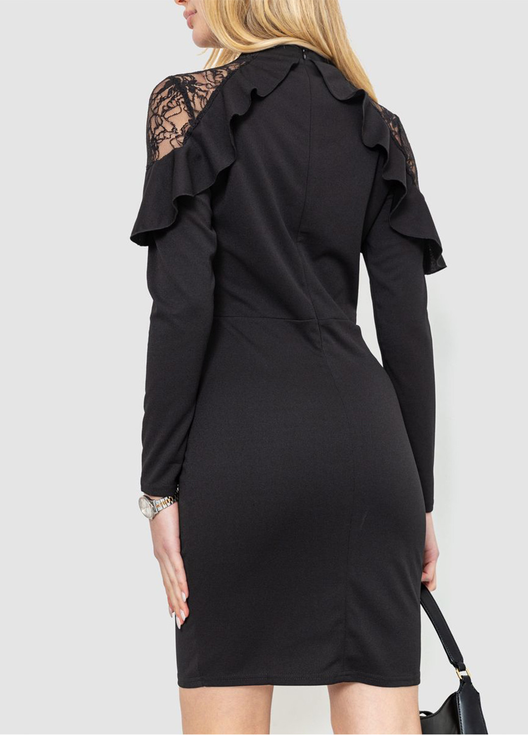 Чорна кежуал сукня футляр Ager однотонна