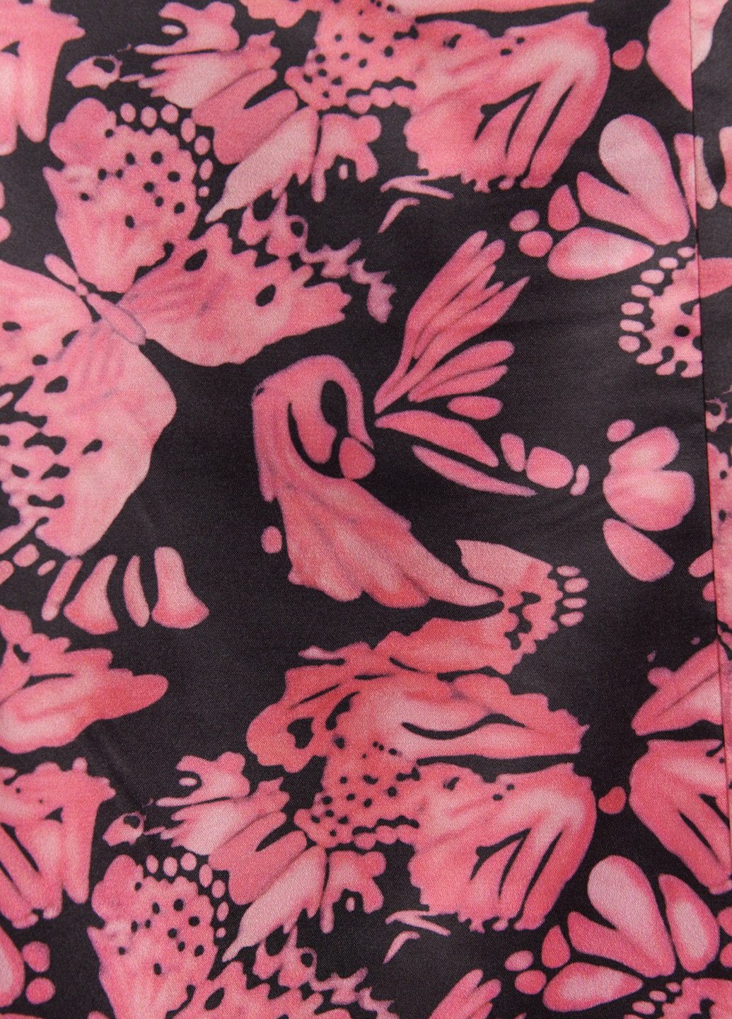 Розовое кэжуал платье футляр House бабочки