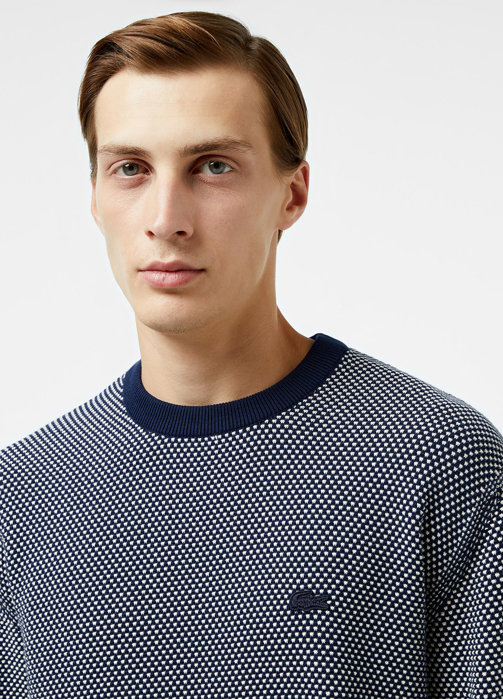 Темно-синій демісезонний джемпер джемпер Lacoste