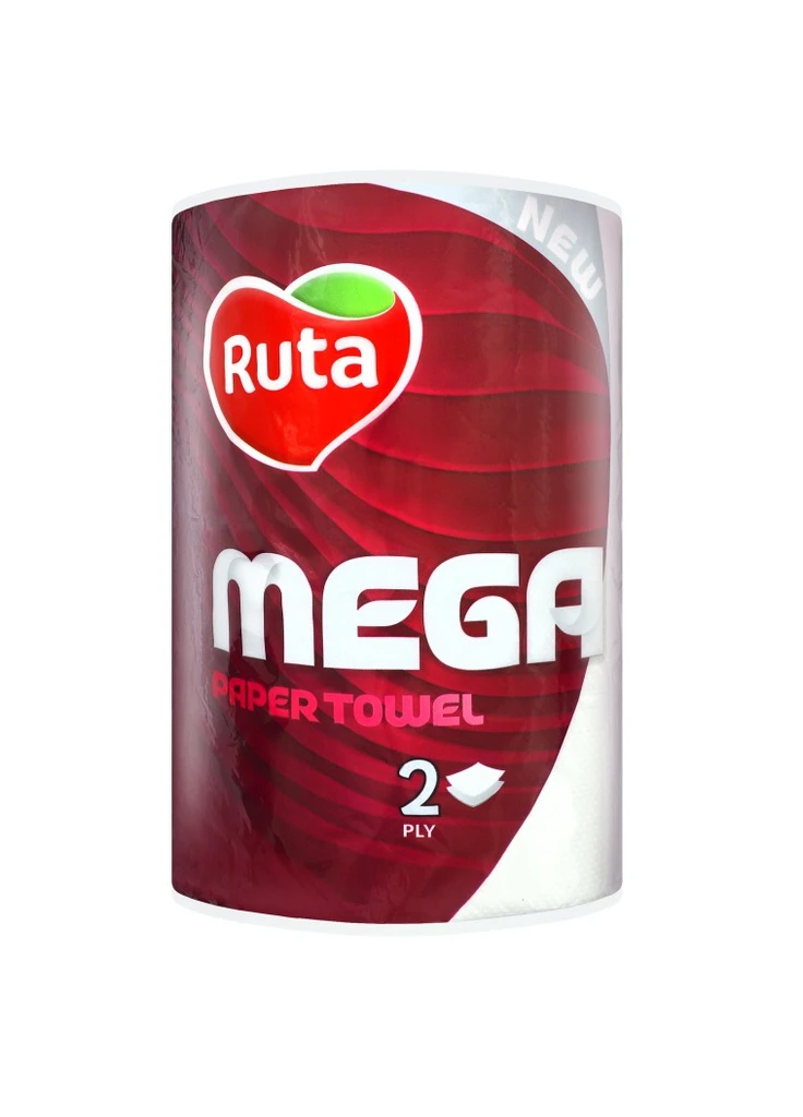 Бумажные полотенца Mega двухслойные Ruta (230988564)