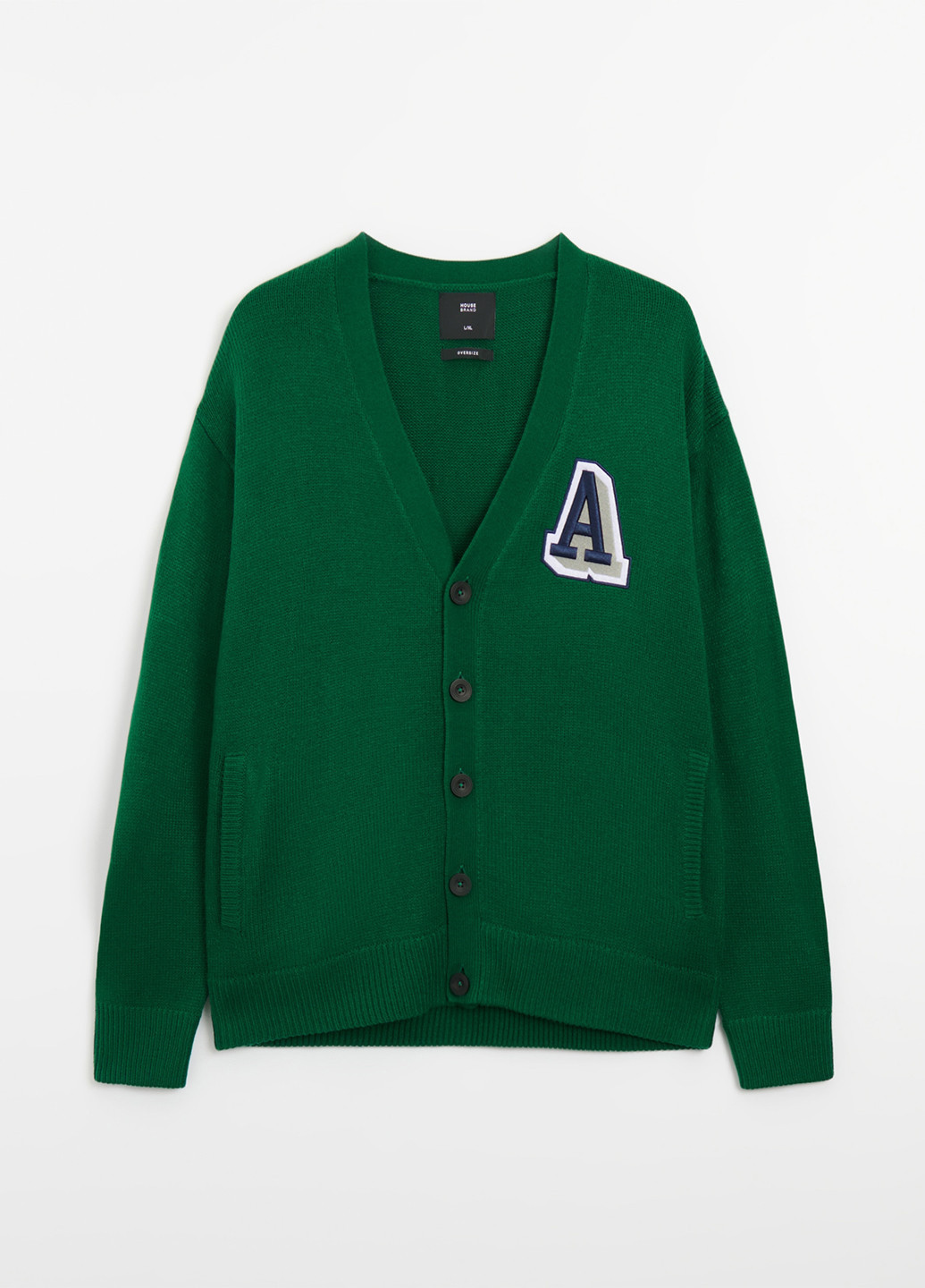 Зеленый демисезонный кардиган House