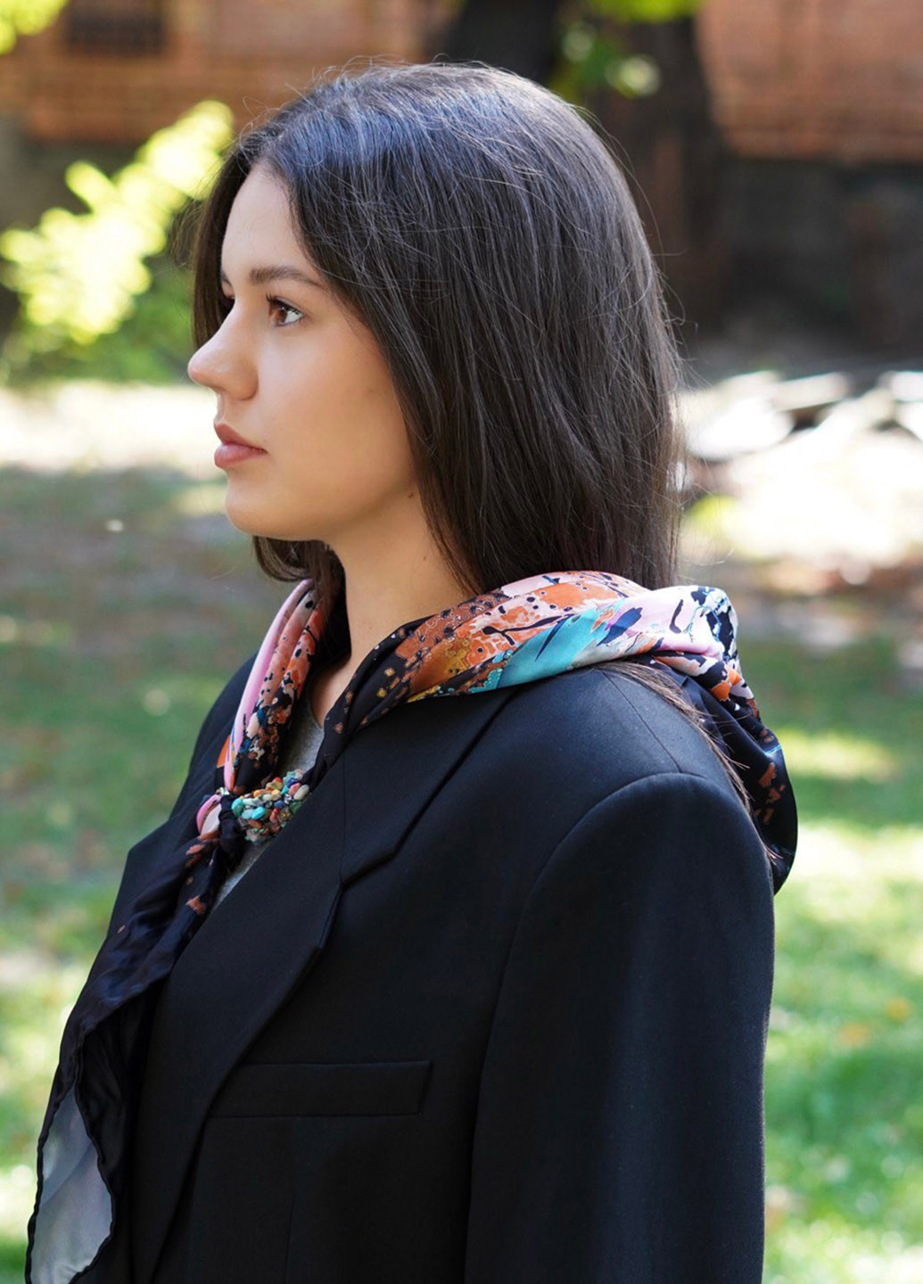 Платок, 90х90 см My Scarf (368110877)