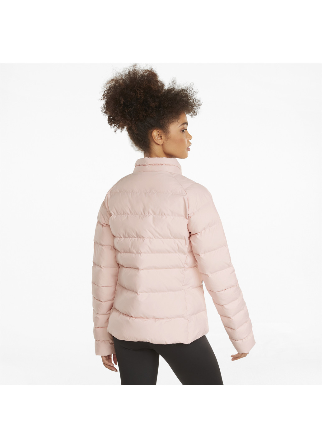 Рожева демісезонна куртка warmcell lightweight women's jacket Puma