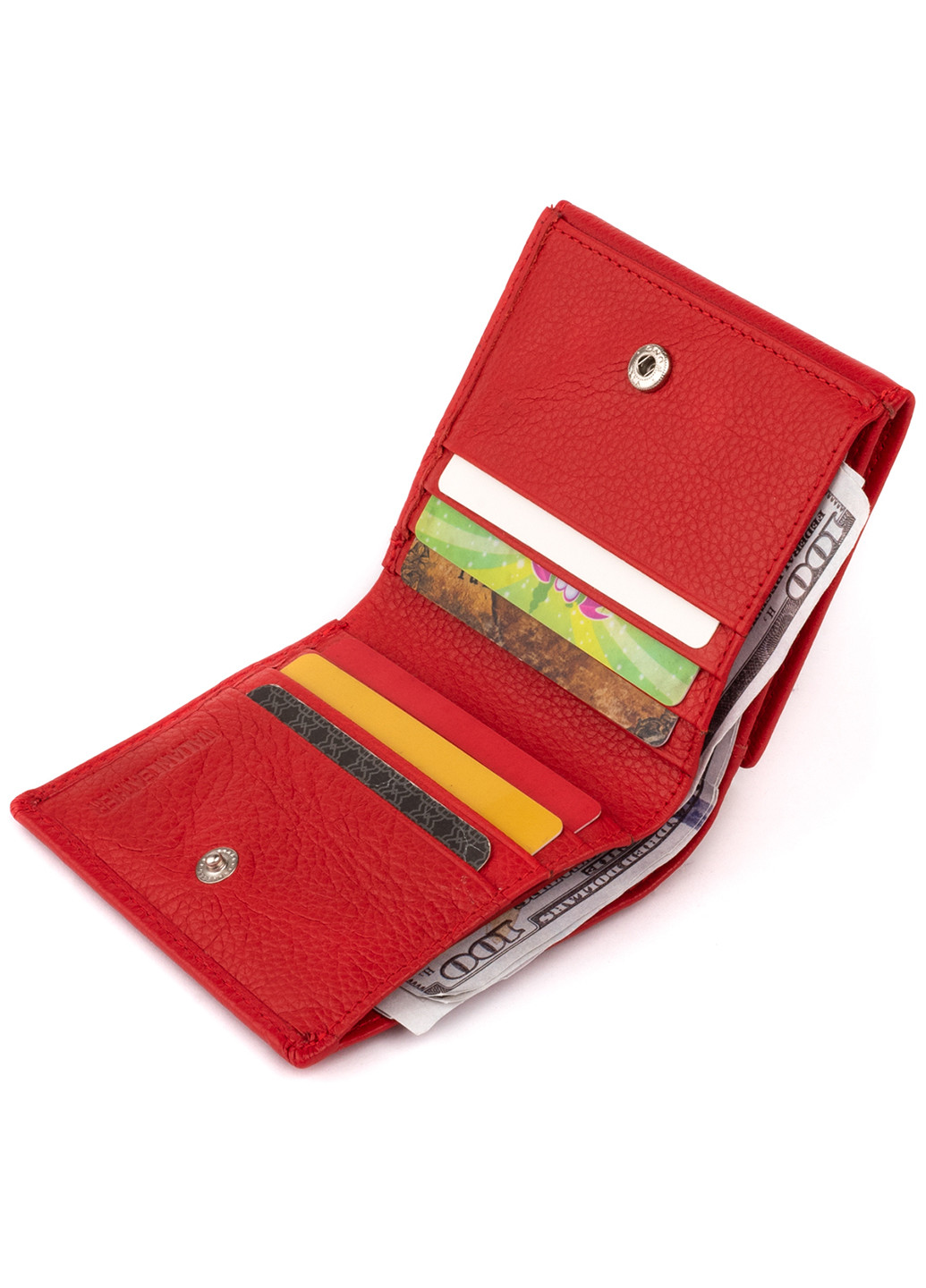 Женский кожаный кошелек 10х9х1,3 см st leather (252134100)