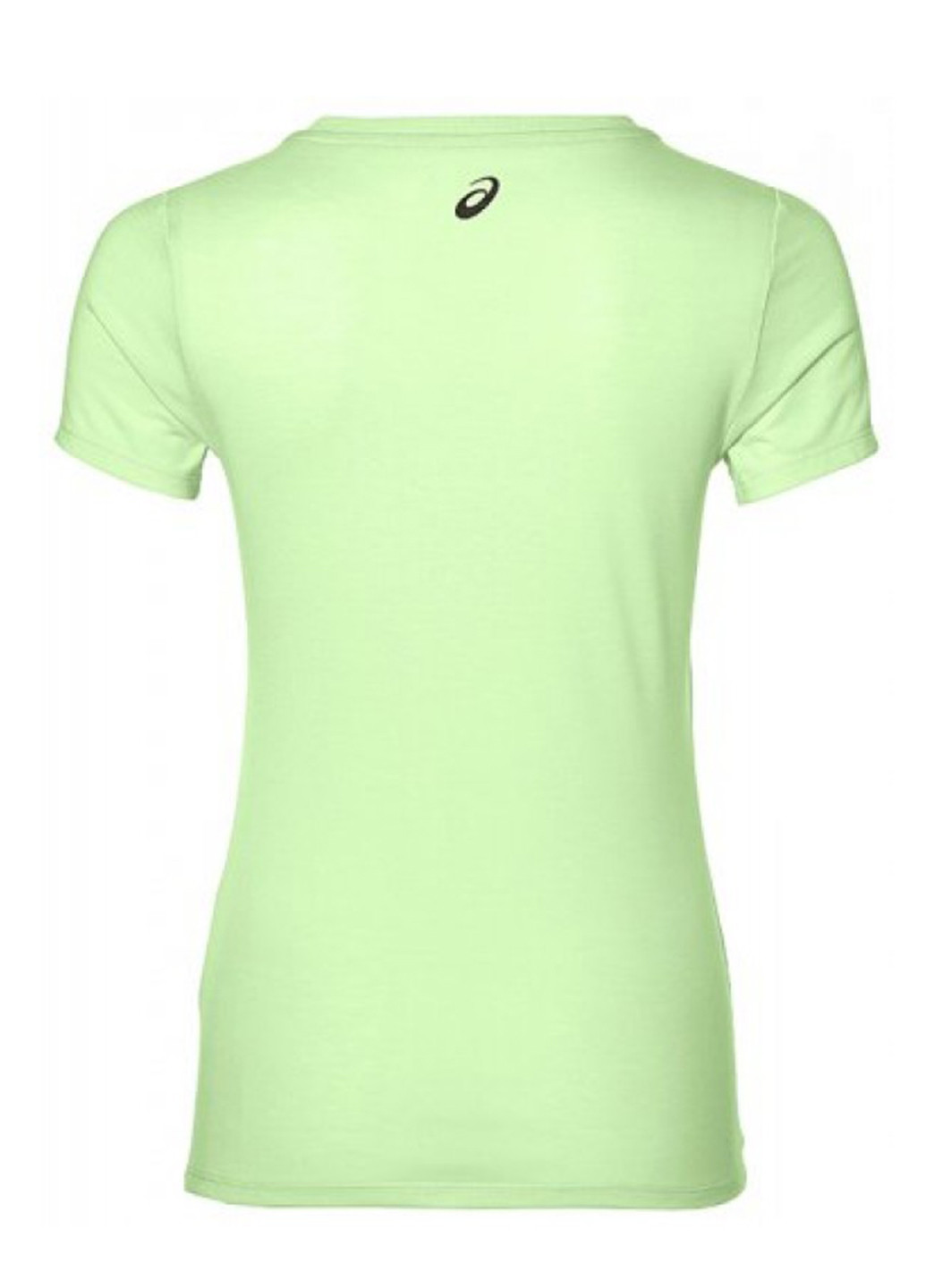 Зеленая летняя футболка Asics