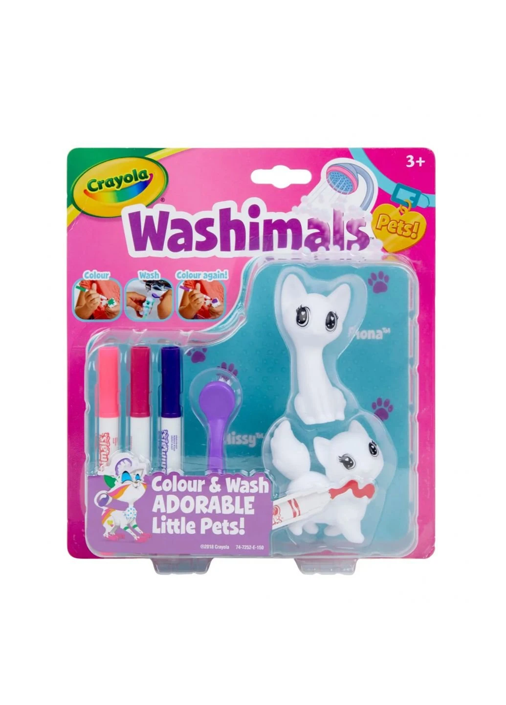 Набір для творчості Washimals Котики (256366.106) Crayola (249598118)