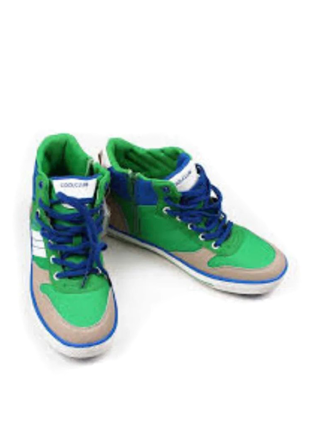 Зеленые повседневные, спортивные осенние ботинки Cool Club