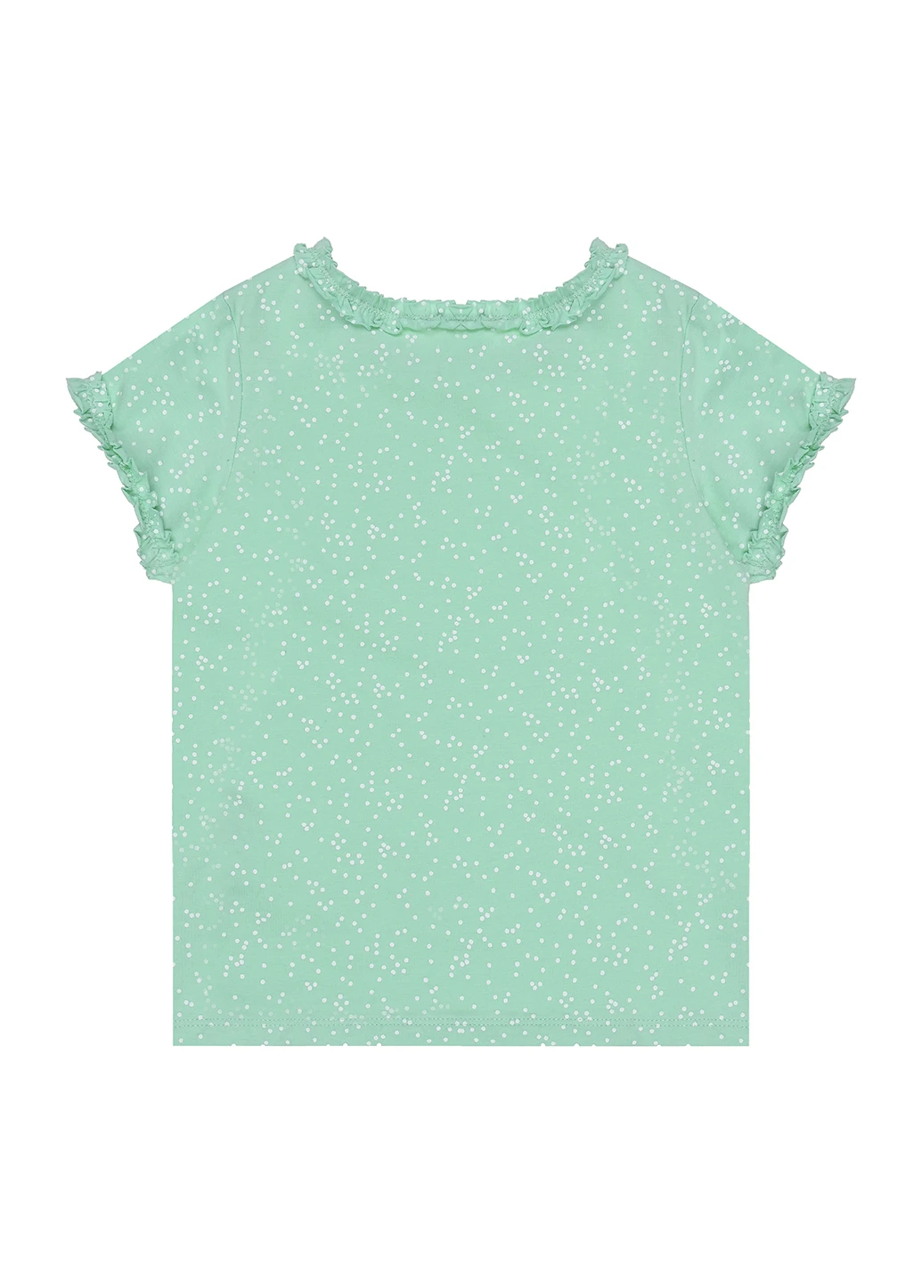 Мятная летняя футболка H&M