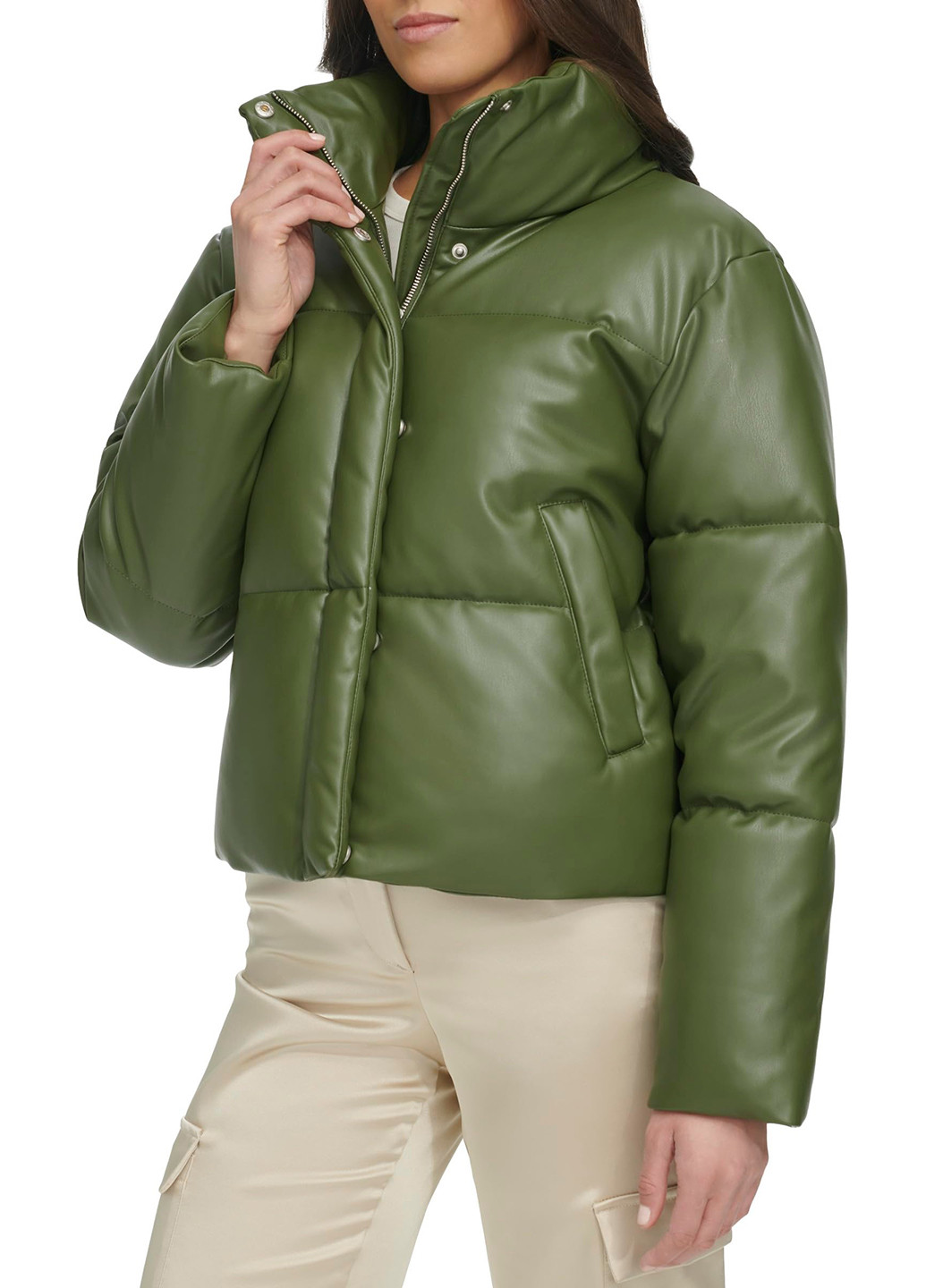 Зеленая зимняя куртка Levi's