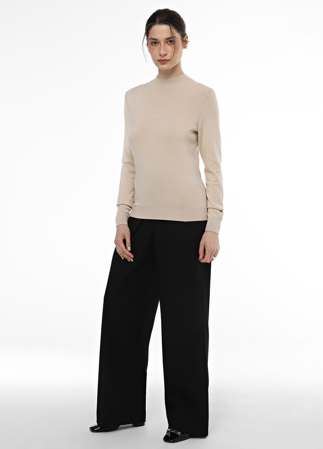 Бежевий зимовий джемпер джемпер Promin