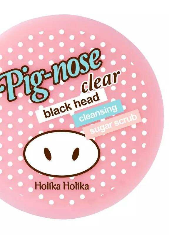 Сахарный скраб для лица Pig-Nose Clear Black Head Cleansing Sugar Scrub 30 мл Holika Holika (250007540)