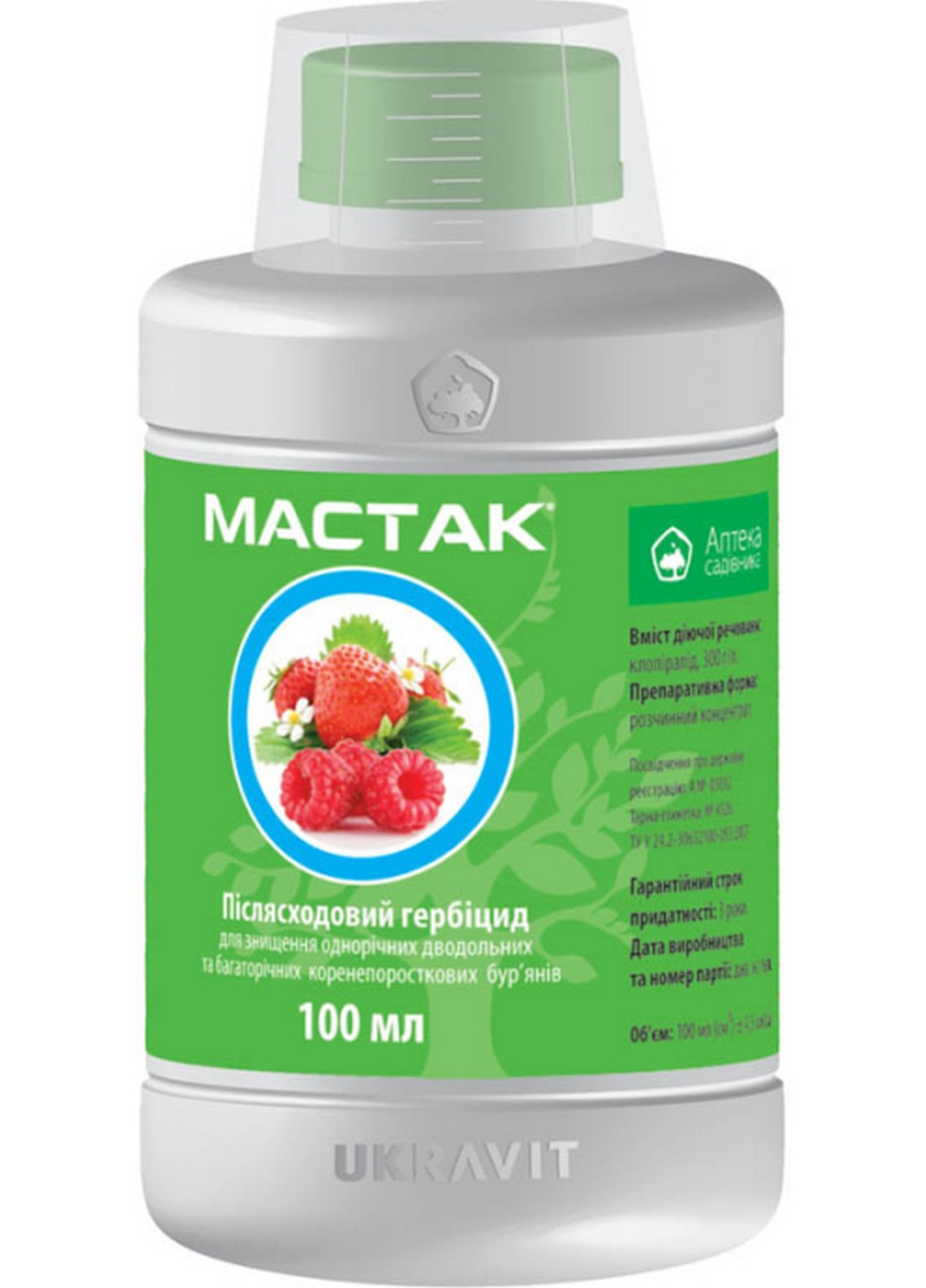Гербіцид Мастак 100 мл УКРАВИТ (218235268)