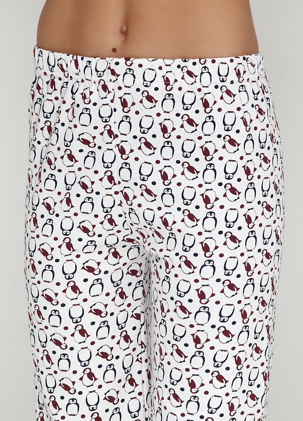 Бордовая зимняя комплект плотный трикотаж (свитшот, брюки) Good Night Pajama