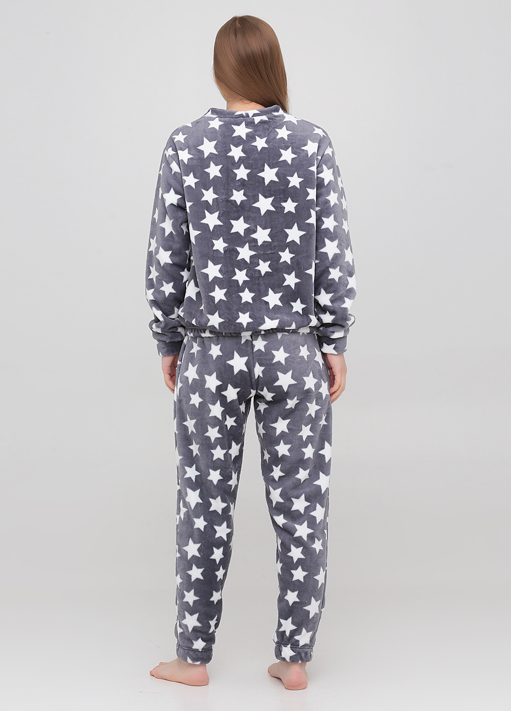 Серая всесезон пижама (свитшот, брюки) свитшот + брюки Fleri
