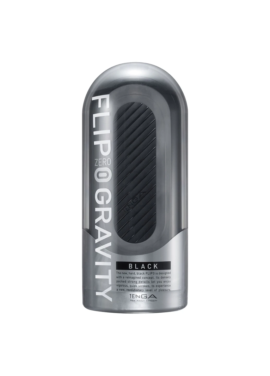 Мастурбатор Flip Zero GRAVITY Back, змінна інтенсивність стимуляції, розкладний Tenga (254151730)