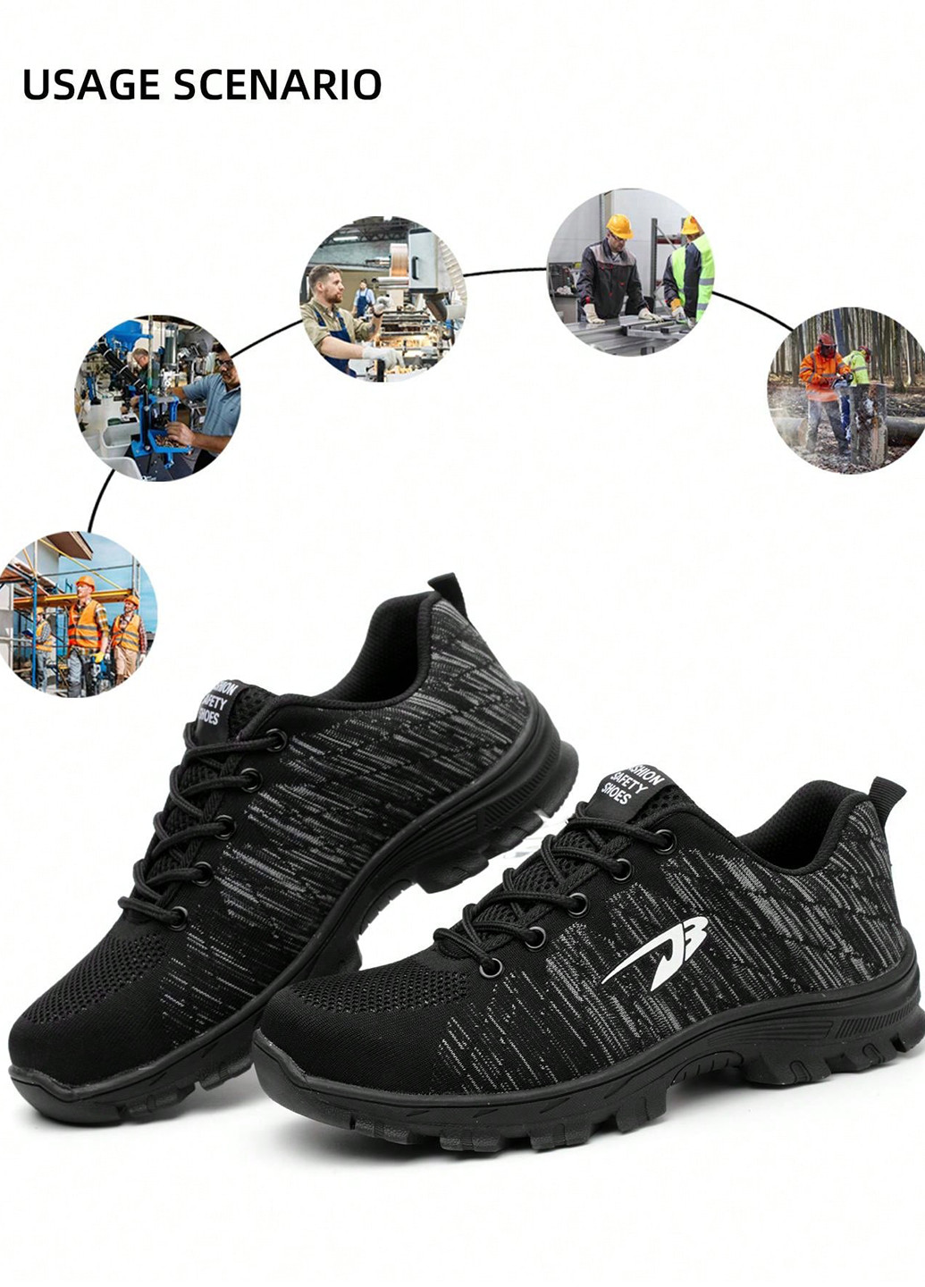 Черные всесезонные обувь SHEIN