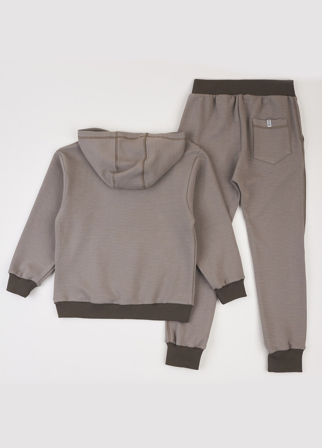 Сірий демісезонний костюм (худі, штани) брючний ArDoMi