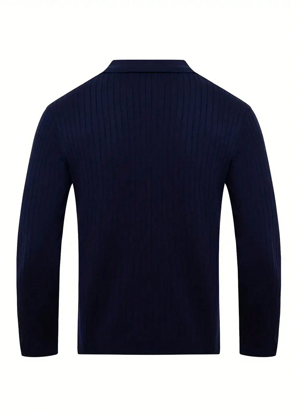 Темно-синий демисезонный свитер SHEIN