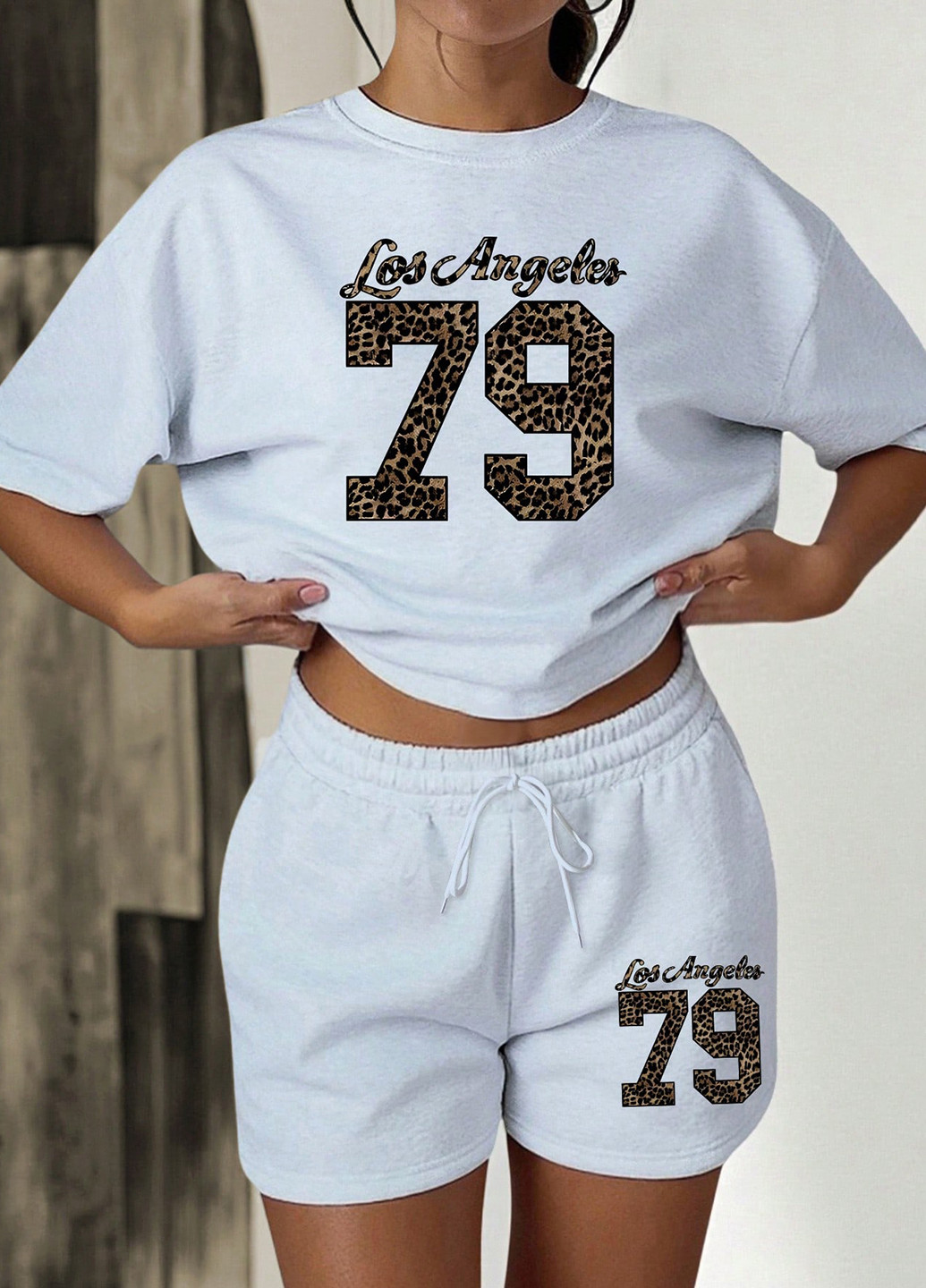 Костюм (футболка, шорты) SHEIN (365769562)