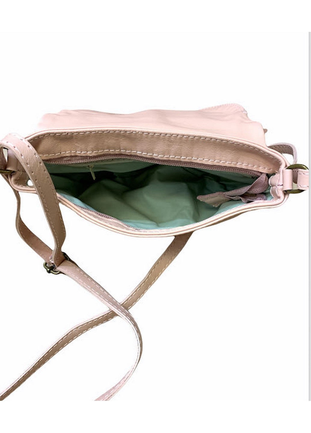 Сумка Italian Bags однотонна рожева кежуал