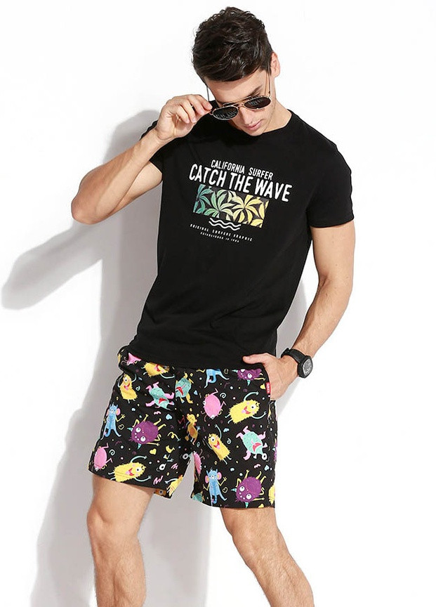Модные шорты для парней подростков Qike (250595843)
