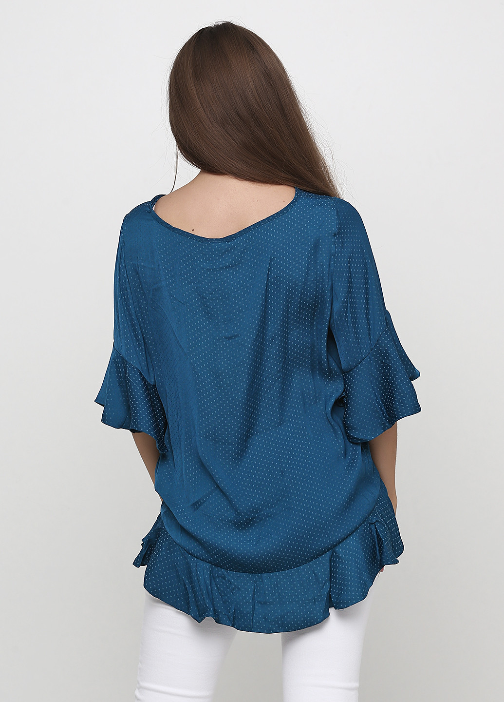 Синяя демисезонная блуза Karen by Simonsen