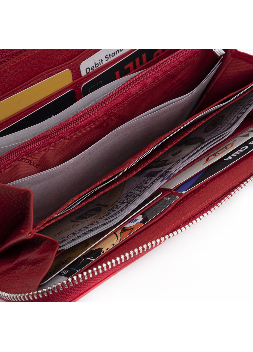 Жіночий шкіряний гаманець 20х10х2,5 см st leather (252126964)